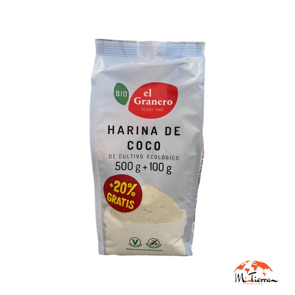 Harina de coco eco 500gr El Granero