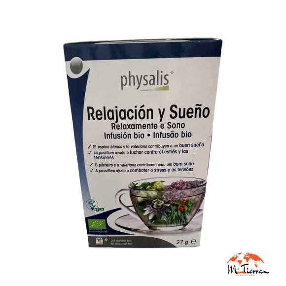 Relajación y sueño infusión Bio Physalis