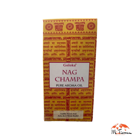 Aceite Nag Champa 10 ml Goloca