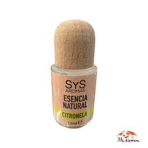 Esencia Natural Citronela 12ml Sys aromas