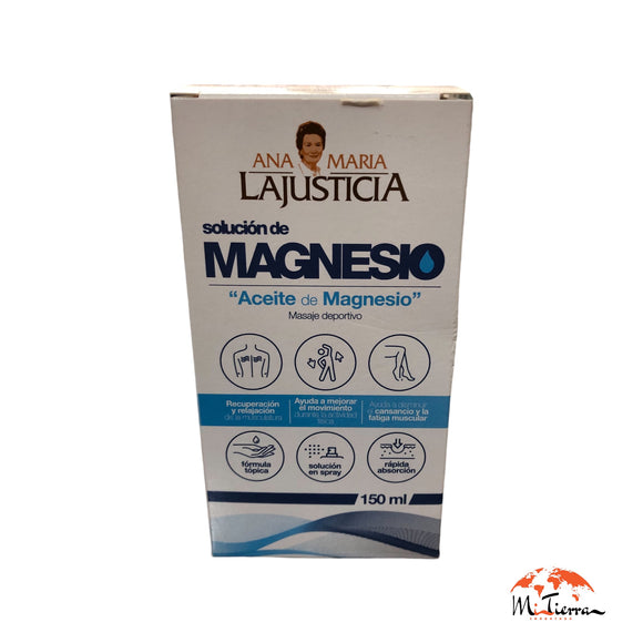 Aceite de magnesio 150ml Ana María La justicia