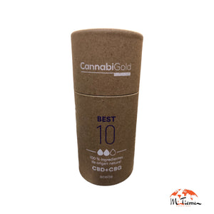 CannabiGold best aceite 10 CBD+CBG 12 ml