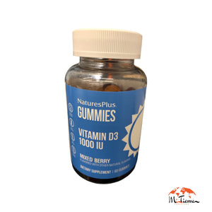 Vitamina D3 1000 iu 60 gummies NaturesPlus