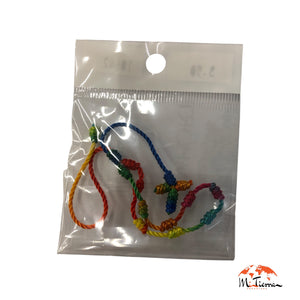 Pulsera de 7 nudos multicolor