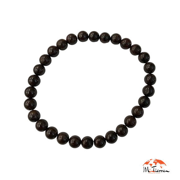 Pulsera mineral de Hematite