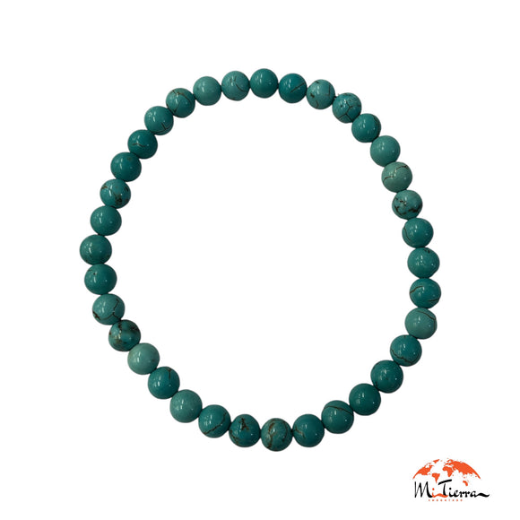 Pulsera mineral Turquenita Howlite