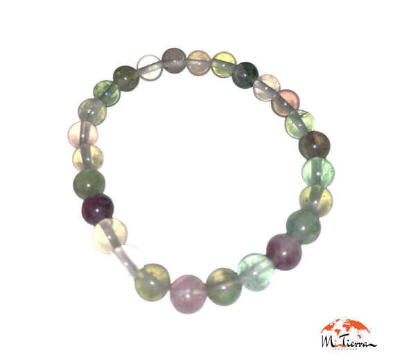 Pulsera mineral Flourita