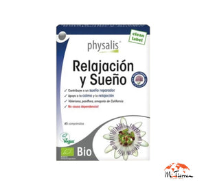 Relajación y sueño Bio Vegan 45 comprimidos Physalis