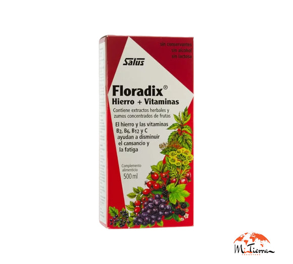 Floradix hierro + Vitaminas 250ml Salus