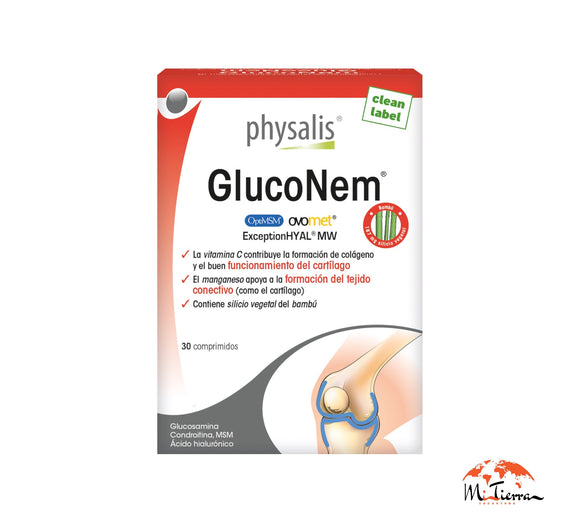 GlucoNem  Vegan 30 comprimidos Physalis