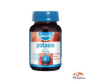 Potasio citrato 150mg 60 comprimidos Naturmil