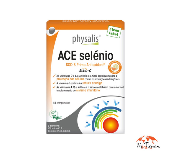 ACE selenio 45 comprimidos Physalis