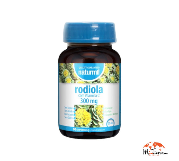 Rhodiola con vitamina C 300mg 60 comprimidos