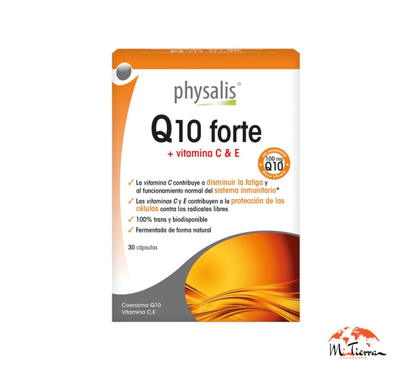 Q10 forte + vitamina c&E 30 cápsulas Physalis