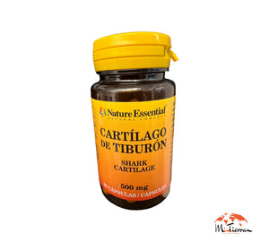 Cartílago de tiburón 500mg 50 cápsulas Naturté Essential