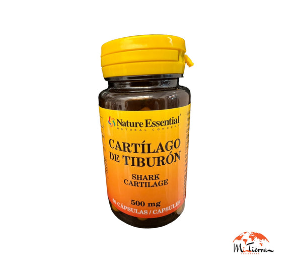 Cartílago de tiburón 500mg 50 cápsulas Naturté Essential