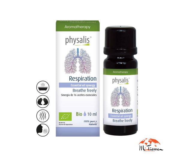 Respiration 16 aceites esenciales  10 ml Bio Physalis