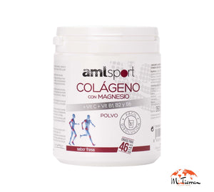 Amlsport Colágeno con magnesio hidrolizado  46 días