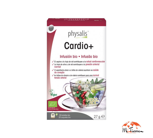 Cardio+ infusión Bio Vegan 20 bolsitas Physalis