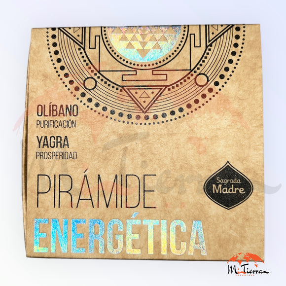 Pirámide Energética Olibano+Yagra  Sagrada Madre