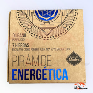 Pirámide Energética Olibano+7 hierbas Sagradas Madre